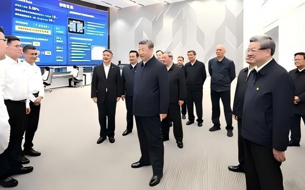 习近平在河北雄安新区考察