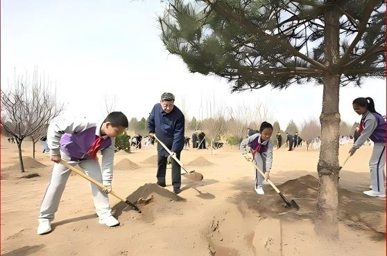 习近平在参加首都义务植树活动时强调：为山川大地增添锦绣 让中国式现代化底色更加亮丽